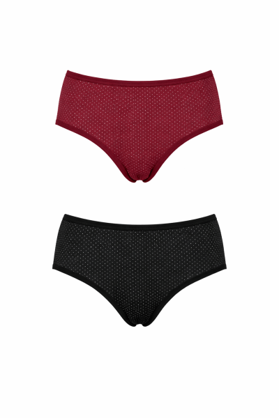 Дамски бразилиани с висока талия – 2 броя 8020 3