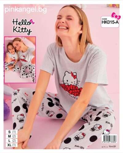 Дамска пижама Hello Kitty