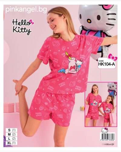 Дамска пижама Hello Kitty