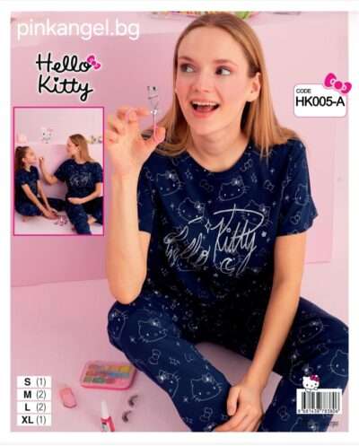 Дамска пижама Hello Kitty