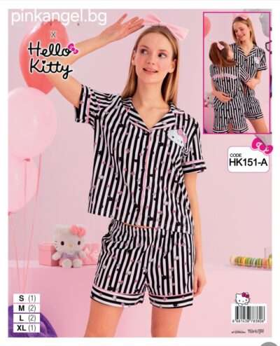 Дамска пижама Hello Kitty