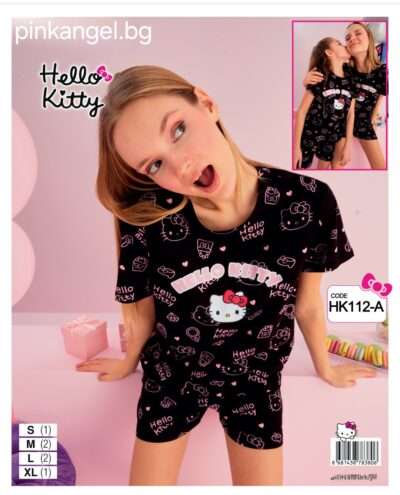 Дамска пижама Hello Kitty