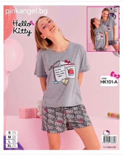 Дамска пижама Hello Kitty