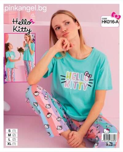 Дамска пижама Hello Kitty