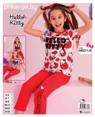 Детска пижама Hello Kitty