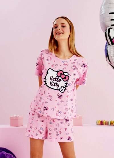 Дамска пижама Hello Kitty