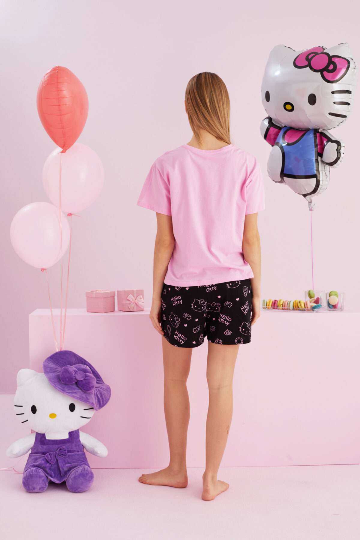 Дамска пижама Hello Kitty - Image 3