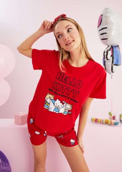 Дамска пижама Hello Kitty