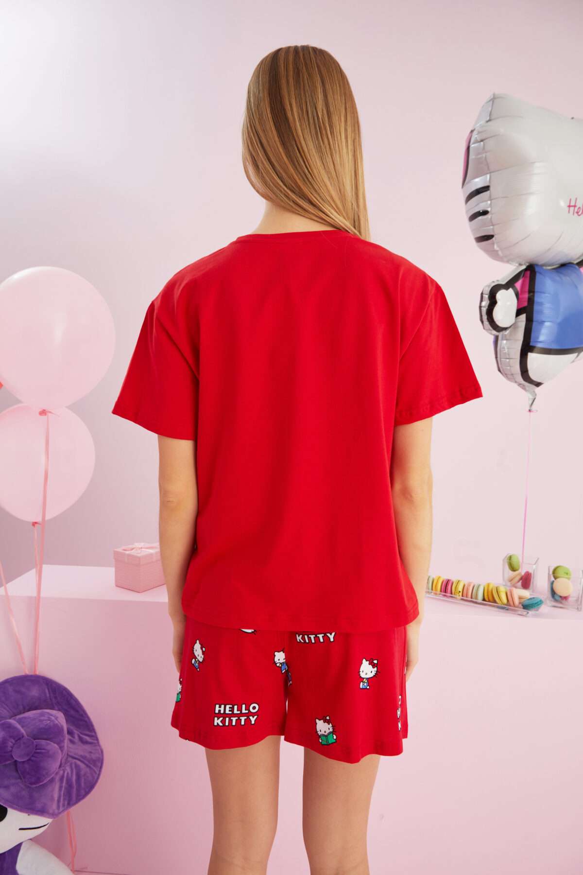 Дамска пижама Hello Kitty - Image 3