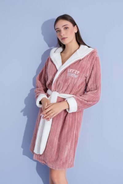 Дамски плюшен халат