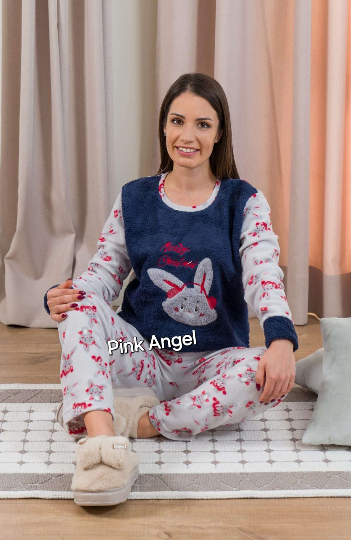 Дамска пухена пижама