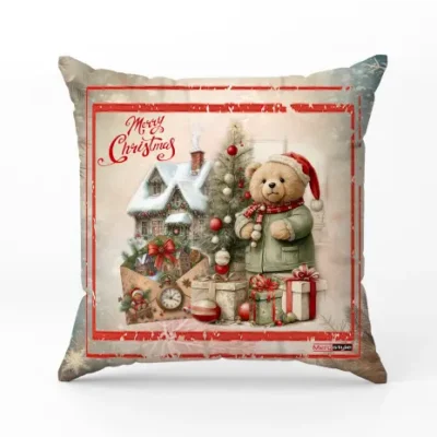 ДЕКОРАТИВНА КОЛЕДНА  ВЪЗГЛАВНИЦА