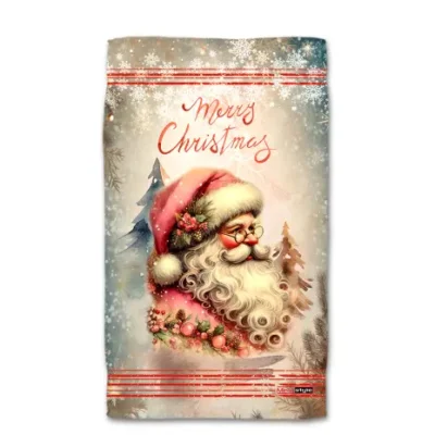 Коледна хавлиена кърпа