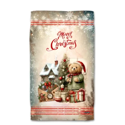 Коледна хавлиена кърпа