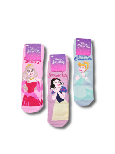 Детски чорапи - Disney Princess 3 броя