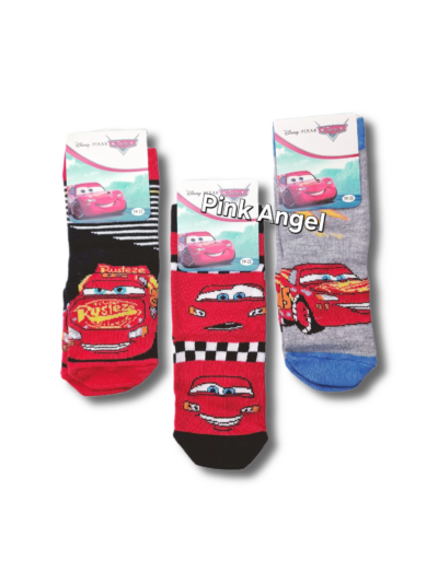 Детски чорапи - Disney Pixar car 3 броя
