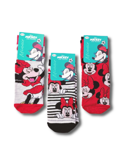 Детски чорапи -Disney - Minnie and friends - 3 броя