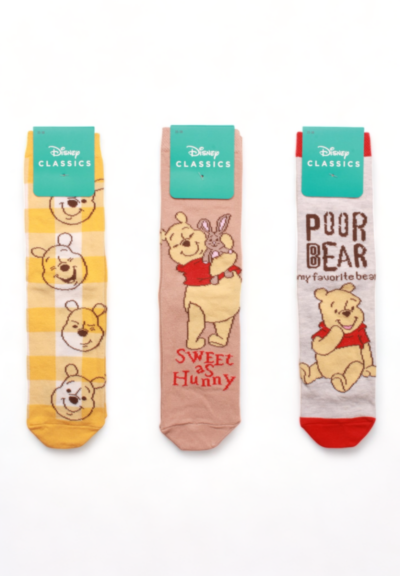 Детски чорапи - Winnie the Pooh 3 броя