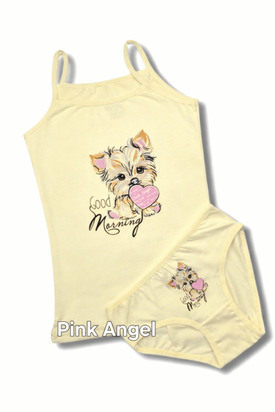 Комплект бельо за момиче 1004-20