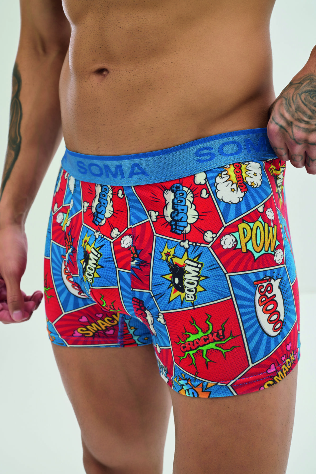 Мъжки боксерки в луксозна кутия - Soma "POP ART" - Image 4