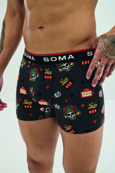Мъжки боксерки в луксозна кутия - Soma "LUCKY SEVEN"