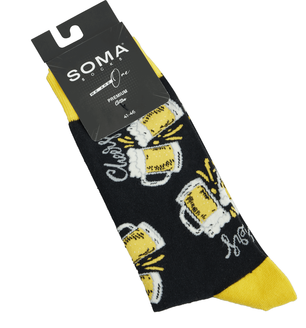 Мъжки чорапи - Soma "BEERS & CHEERS" - Image 3