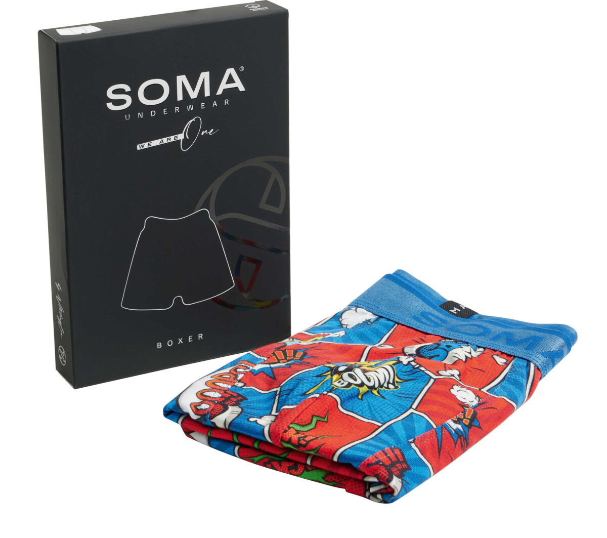 Мъжки боксерки в луксозна кутия - Soma "POP ART" - Image 3
