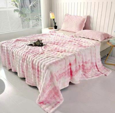 Пухено одеало розовБЪБЪЛ