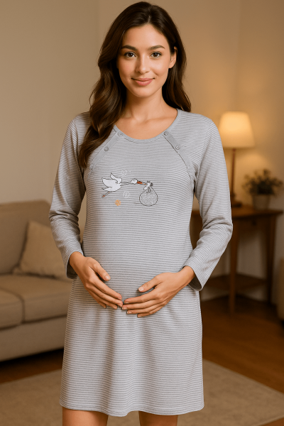 Нощница за бременни 3177