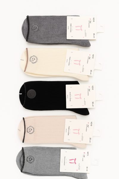 Дамски кашмирени чорапи- 5 чифта Y270-2