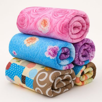 Всесезонна завивка шарена 80560-10