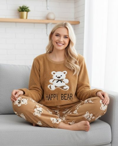 Дамска поларена пижама 20516