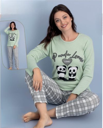 Дамска топла пижама – интерлог 7522-1