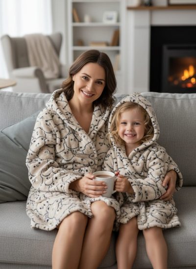 Дамски домашен халат 004-A