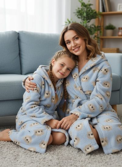 Дамски домашен халат 003-A