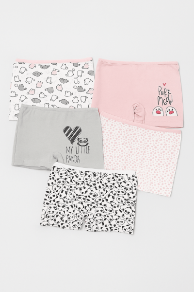 Детски памучни боксерки – комплект 5 броя 1023