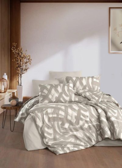 Спален комплект - Ранфорс с ластик + кутия 8066-312