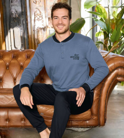 Мъжка пижама интерлог 5893m