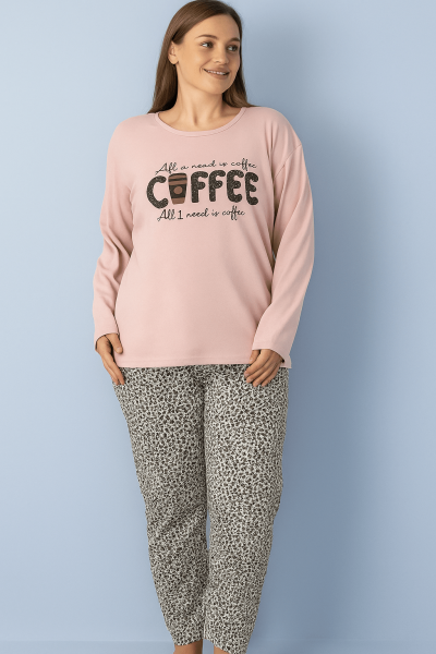 Макси топла пижама - интерлог 7651-1