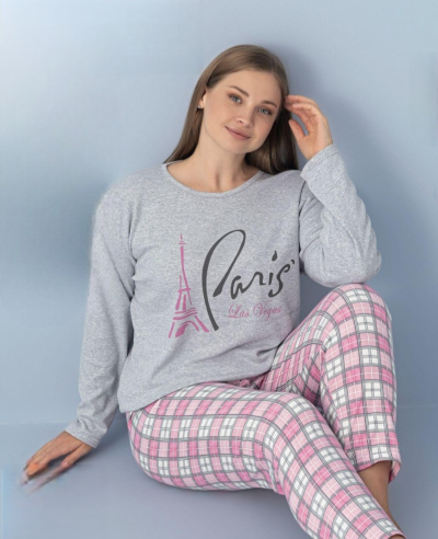 Макси топла пижама - интерлог 7635