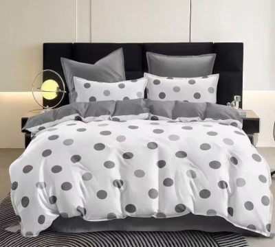 Бюджетен спален комплект с ЛАСТИК- 4части