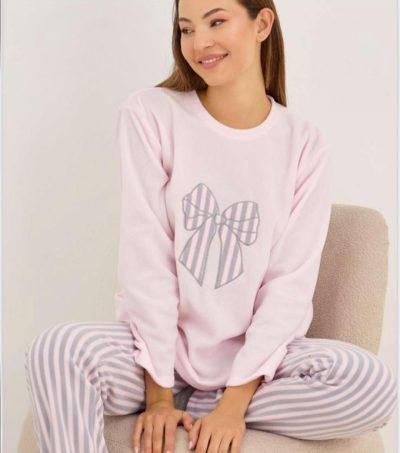 Дамска поларена пижама 22086