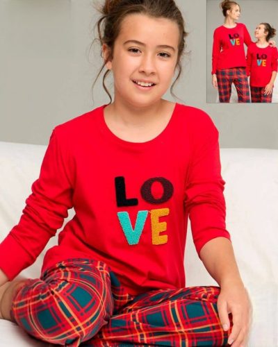 Детска пижама с дълъг ръкав 41124-K