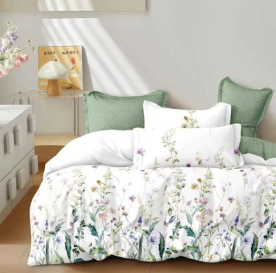 Бюджетен спален комплект с ЛАСТИК- 4части