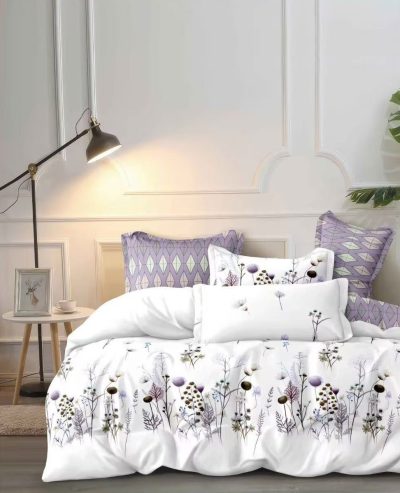 Бюджетен спален комплект с ЛАСТИК- 4части