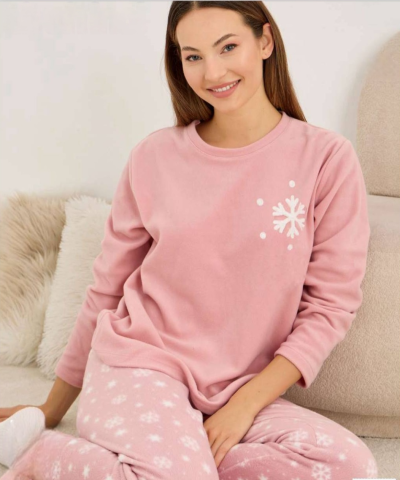 Дамска поларена пижама 22052