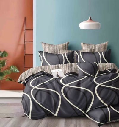 Бюджетен спален комплект с ЛАСТИК- 4части