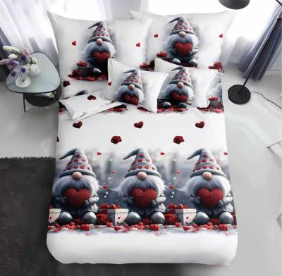 Коледен комплект 6 части- фин памук 8090-696