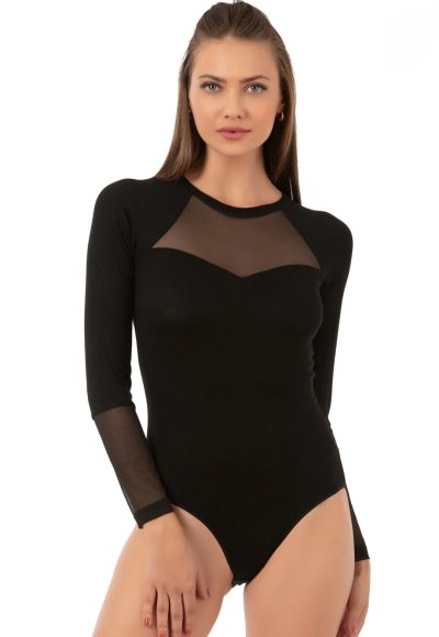 Дамско боди с дълъг ръкав 26865