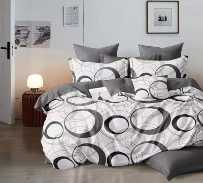 Бюджетен спален комплект с ЛАСТИК- 4части